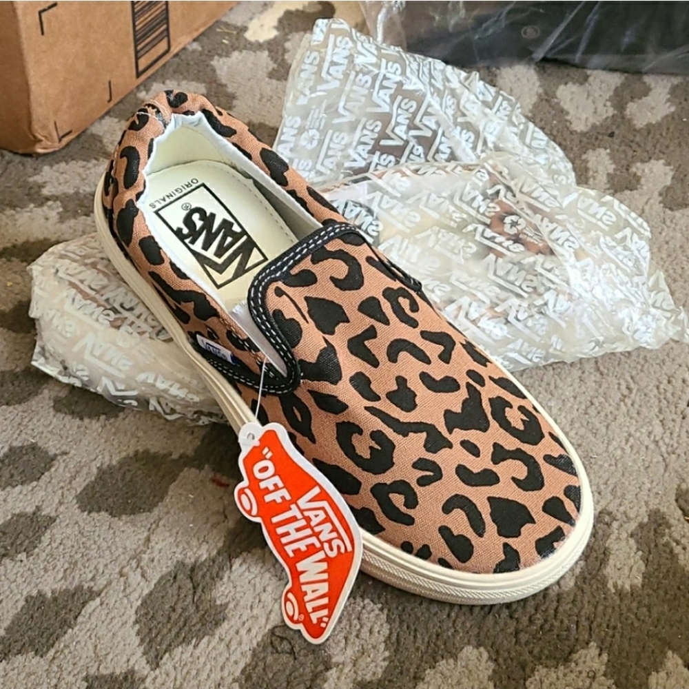New Cheetah Print Vans
